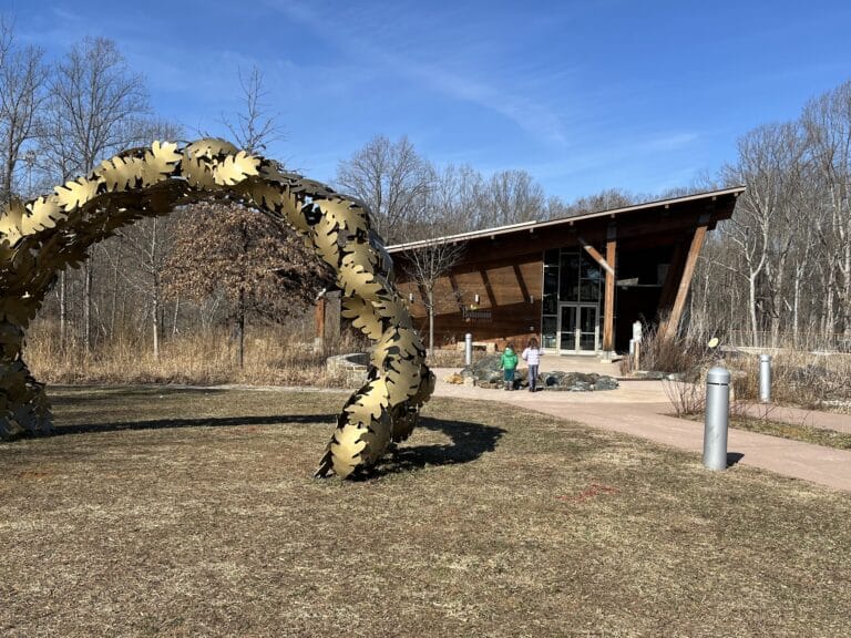 Entrance to Robinson Nature Center