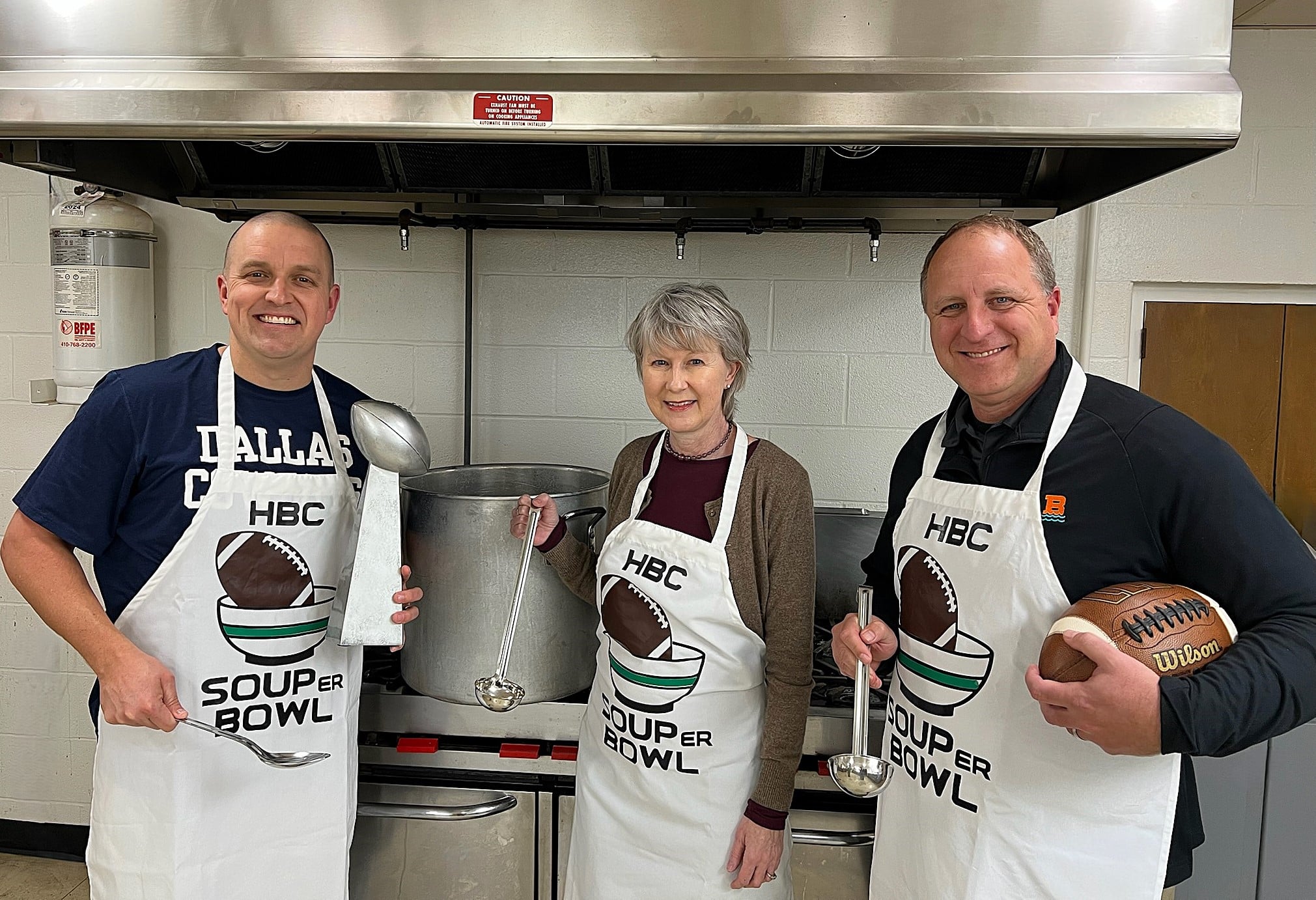 Volunteers for SOUPer Bowl