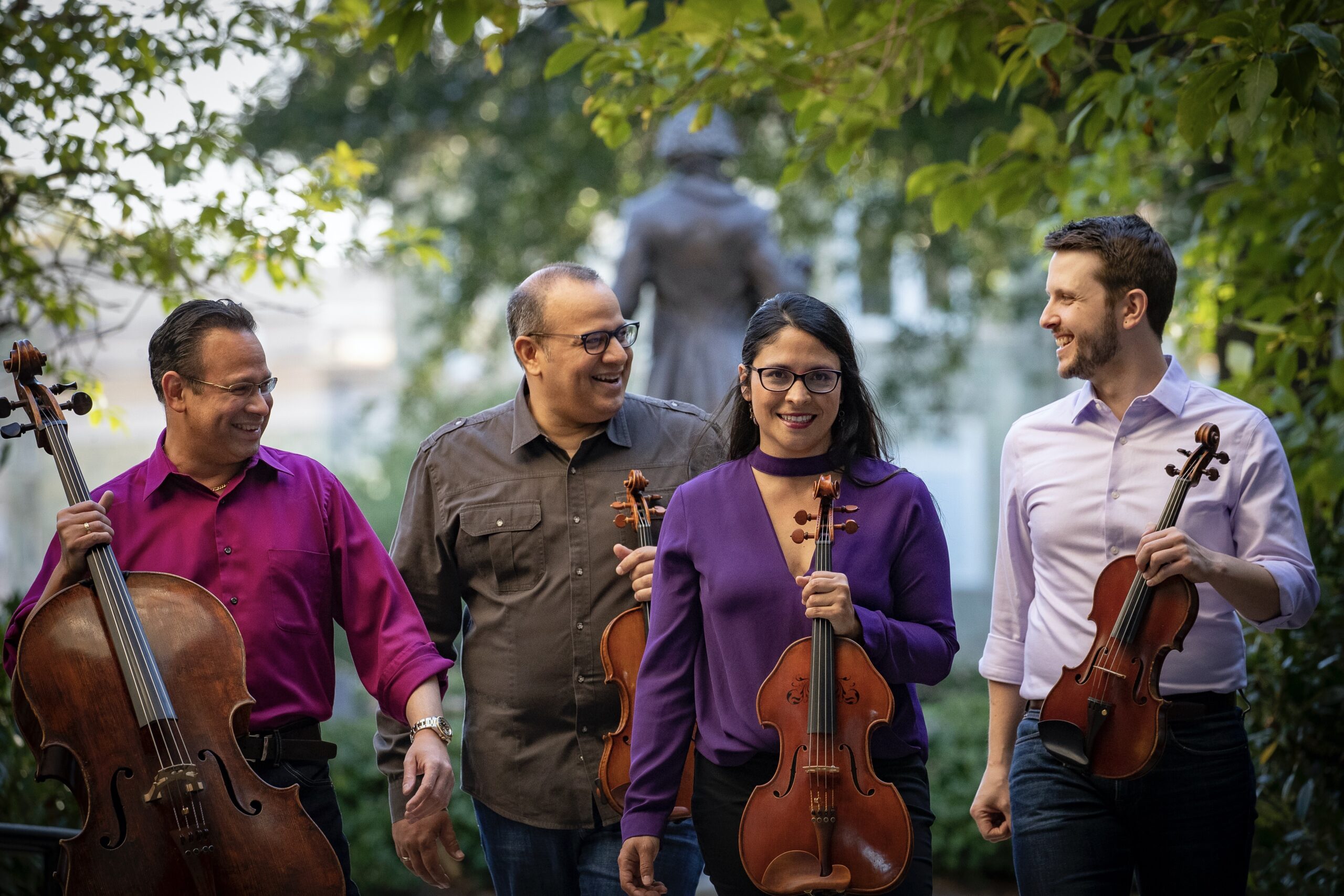 Dalí Quartet, Chamber Music America’s 2024 Ensemble of the Year,