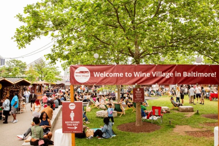 Experience the Wine Village in Baltimore